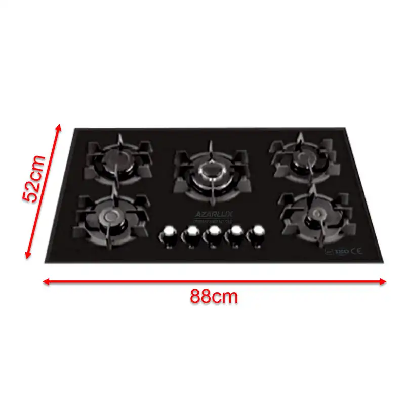 اجاق گاز 5 شعله آذرلوکس مدل G 8