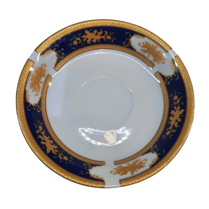 نعلبکی نسترن مدل گل بسته 6 عددی