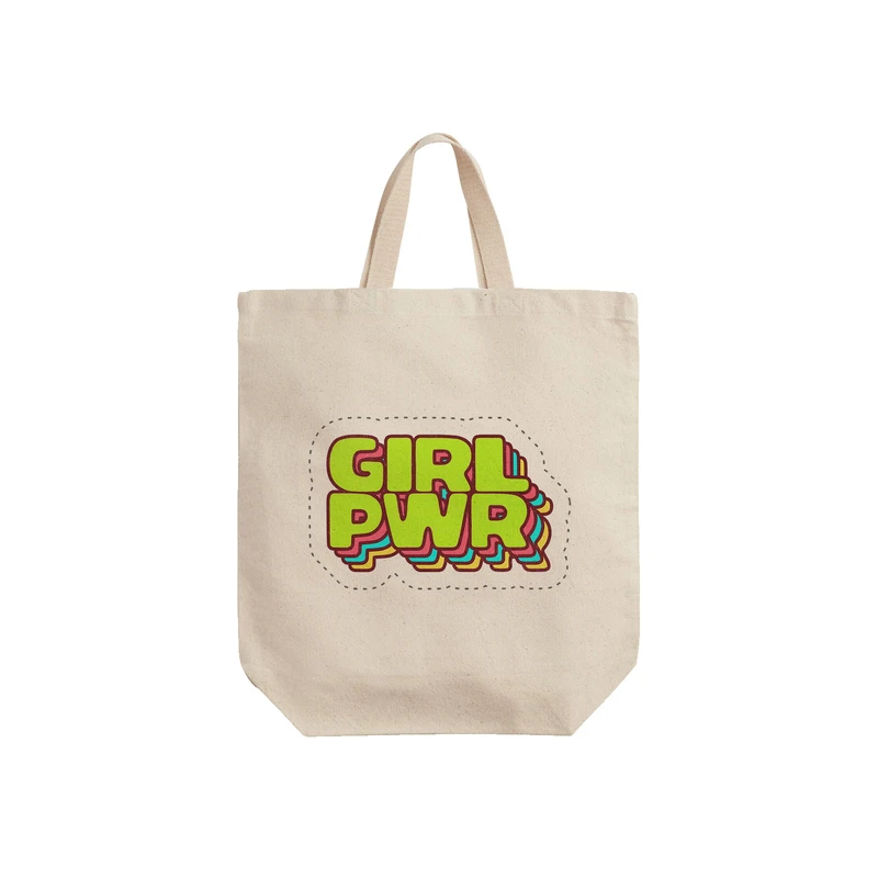 ساک خرید ترمه طراحان ایده مدل قدرت دختر کد cfp3111 - S