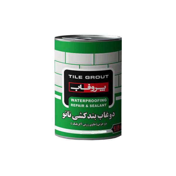 نانو دوغاب بندکشی دوجزئی پروفاب مدل GR-NGROUT وزن 1.5 کیلوگرم