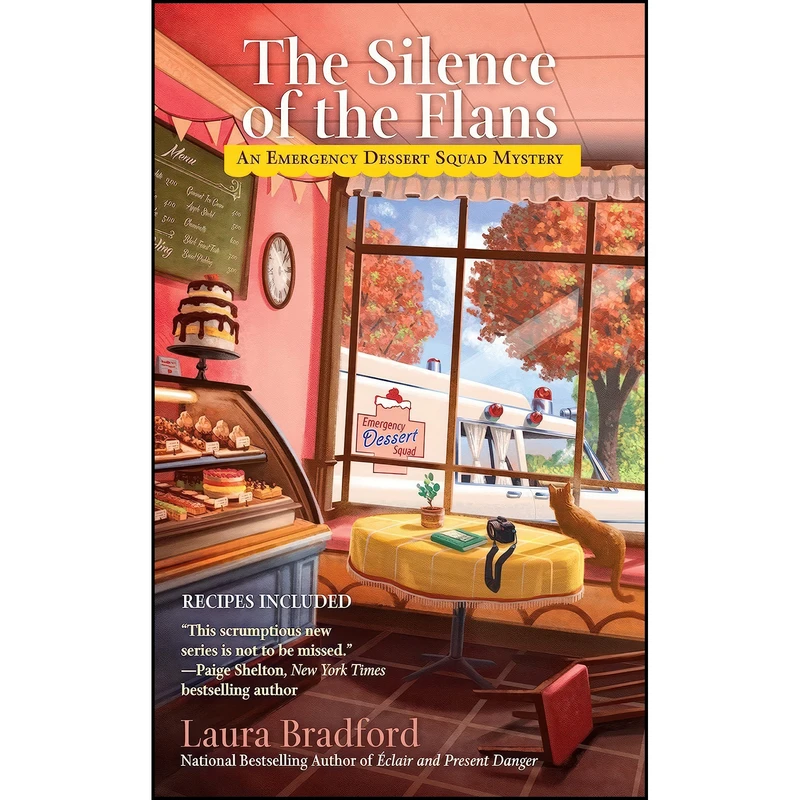 کتاب The Silence of the Flans  اثر Laura Bradford انتشارات Berkley