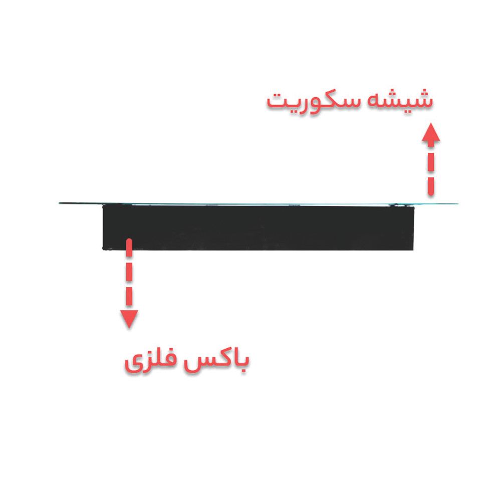 شومینه دیواری برقی شومینه بیستون مدل B.Z_150_L2.bs