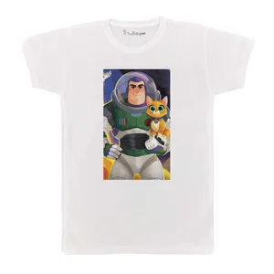 تی شرت بچگانه پرمانه طرح buzz lightyear کد pmt.2107