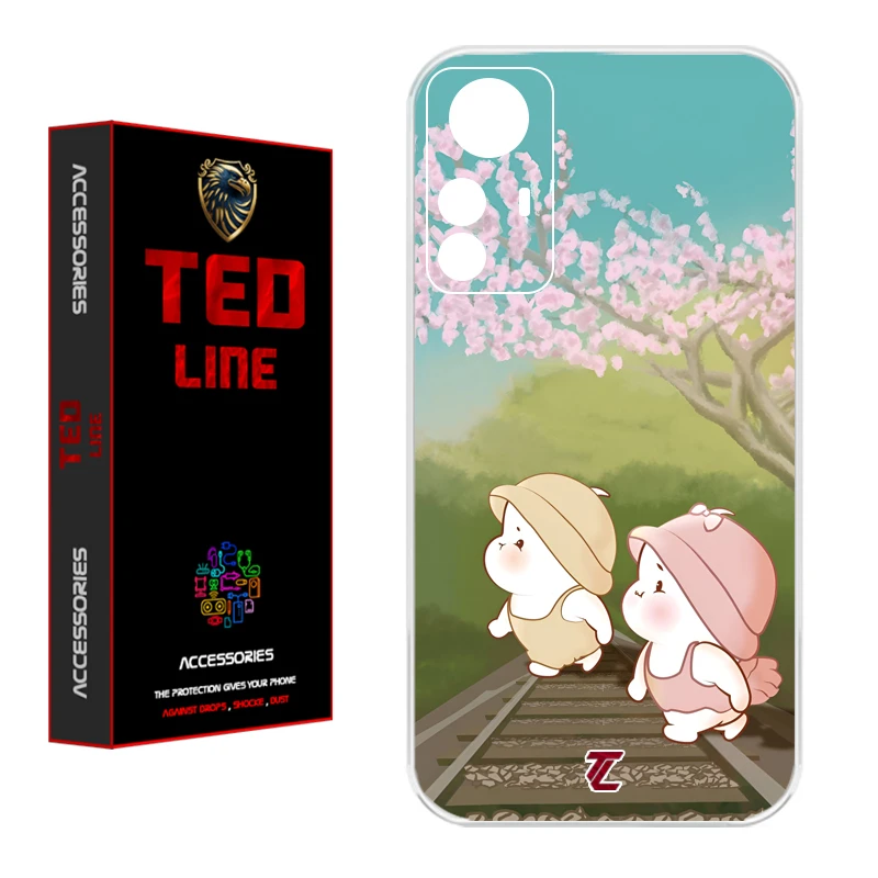 کاور تدلاین طرح جوجو و سوسو کد 1156 مناسب برای گوشی موبایل شیائومی Redmi Note 12S