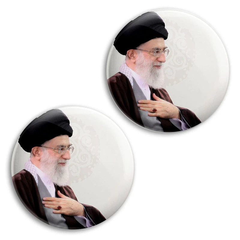 مگنت پرمانه طرح سید علی خامنه ای کد pmag2.28293 مجموعه 2 عددی
