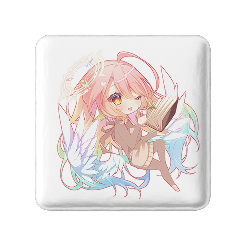 پیکسل خندالو طرح جیبریل انیمه نو گیم نو لایف مدل مربعی کد 32416