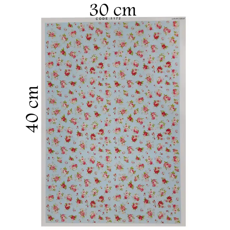 برچسب ترنسفر مدل باغ رز