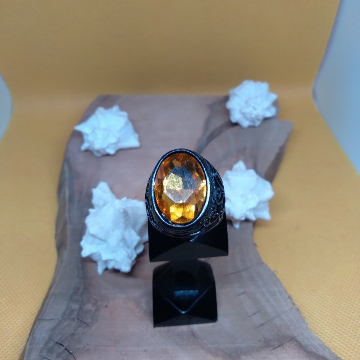 انگشتر مردانه مدل الماس زولتانایت