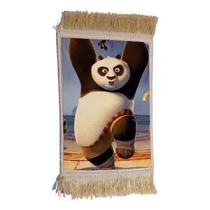 فرش ماشینی دیوارکوب مدل پاندا کونگ فو کار کد 37