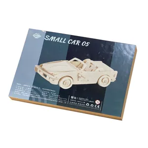 ساختنی 39 تکه مدل ماشین چوبی کد O232