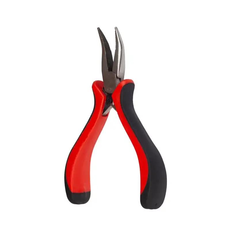 انبر دم باریک سر کج مدل STN08549 سایز 4٫5 اینچ