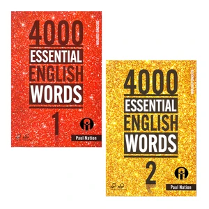 کتاب 4000 essential english words اثر paul nation انتشارات الوندپویان جلد 1 و 2