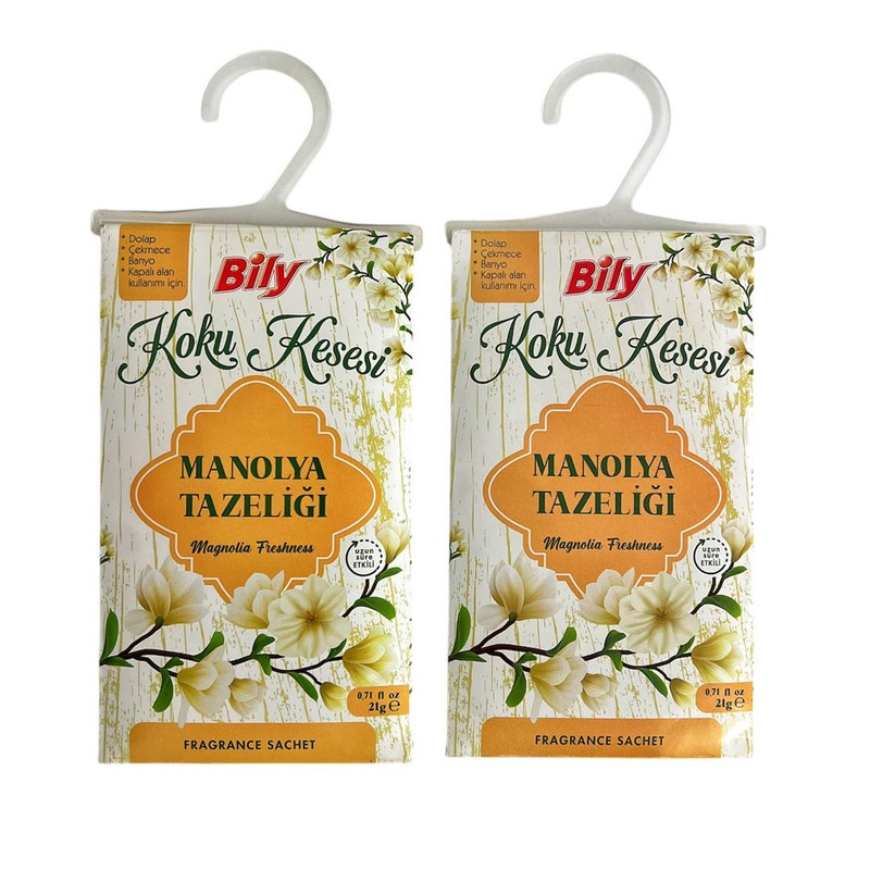 خوشبوکننده و ضد بید کمد لباس بیلی مدل Magnolia حجم 210 میلی لیتر بسته دو عددی