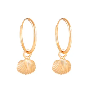 گوشواره طلا 18 عیار زنانه ریسه گالری مدل فلینا 3097