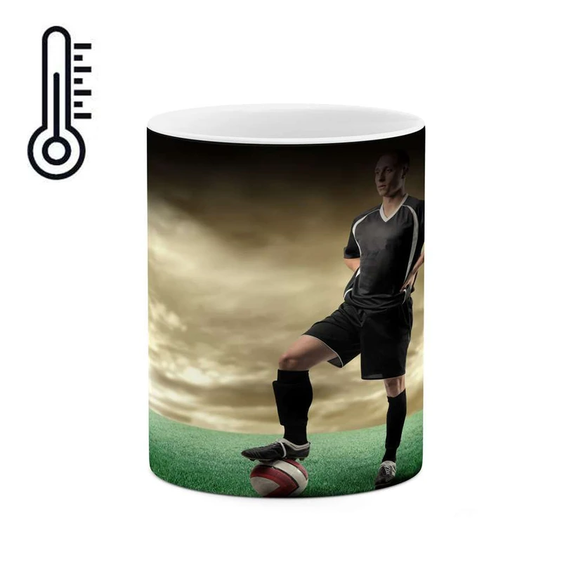 ماگ حرارتی کاکتی مدل فوتبال کد mgh11884