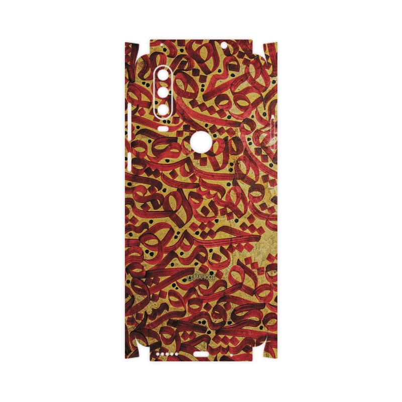 برچسب پوششی ماهوت مدل Nastaliq-6-FullSkin مناسب برای گوشی موبایل موتورولا One Action