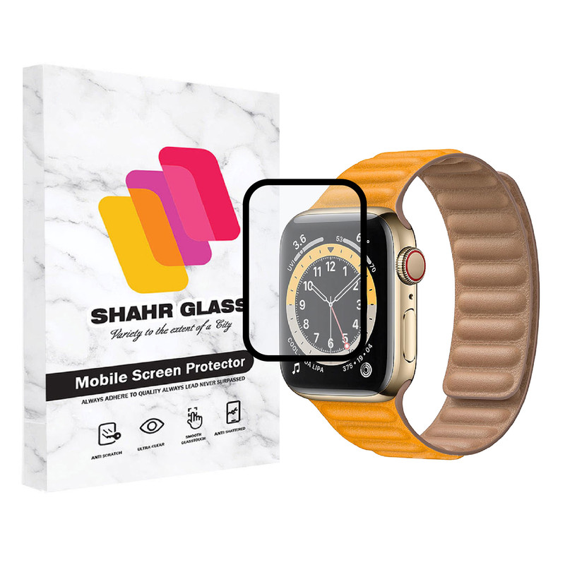 محافظ صفحه نمایش شهر گلس مدل PMMAT مناسب برای ساعت هوشمند اپل Watch Series 6 40mm