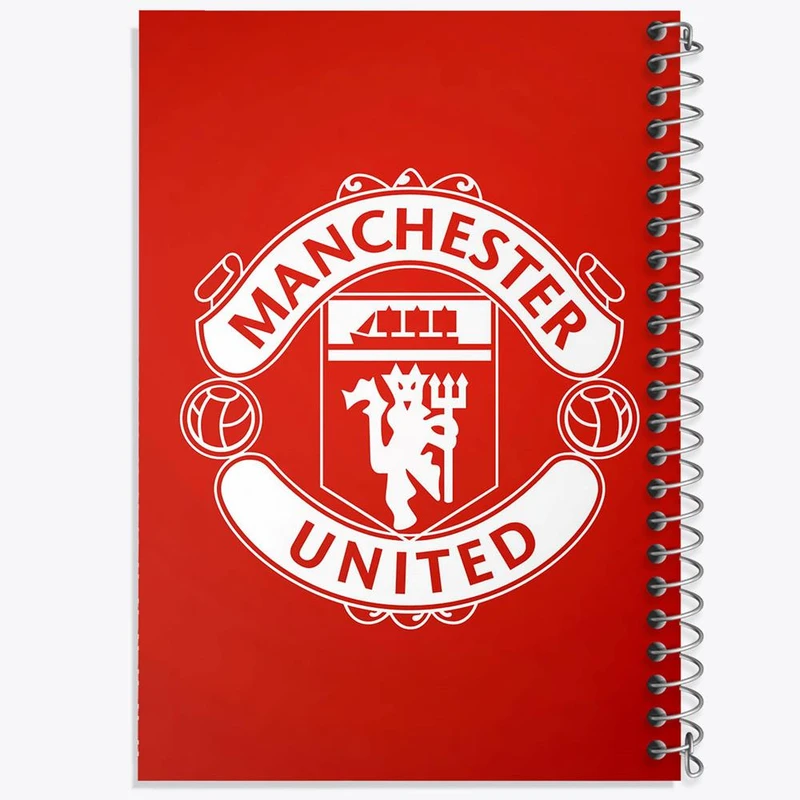 دفتر مشق 50 برگ خندالو مدل باشگاه منچستر یونایتد کد 26480