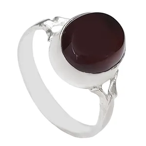 انگشتر نقره زنانه مدل عقیق حرز دار کد VA5882