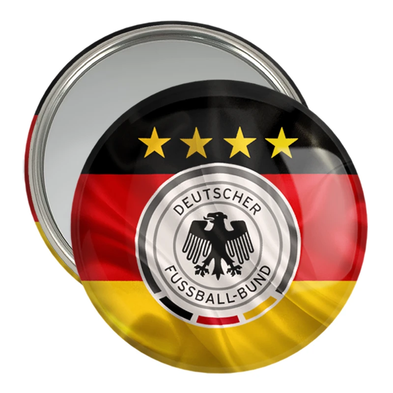 آینه جیبی خندالو مدل تیم ملی آلمان  کد 2021