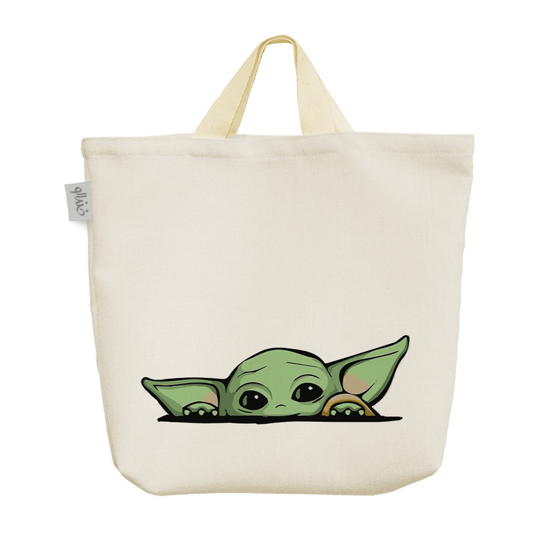 ساک خرید خندالو مدل بیبی یودا کد H516