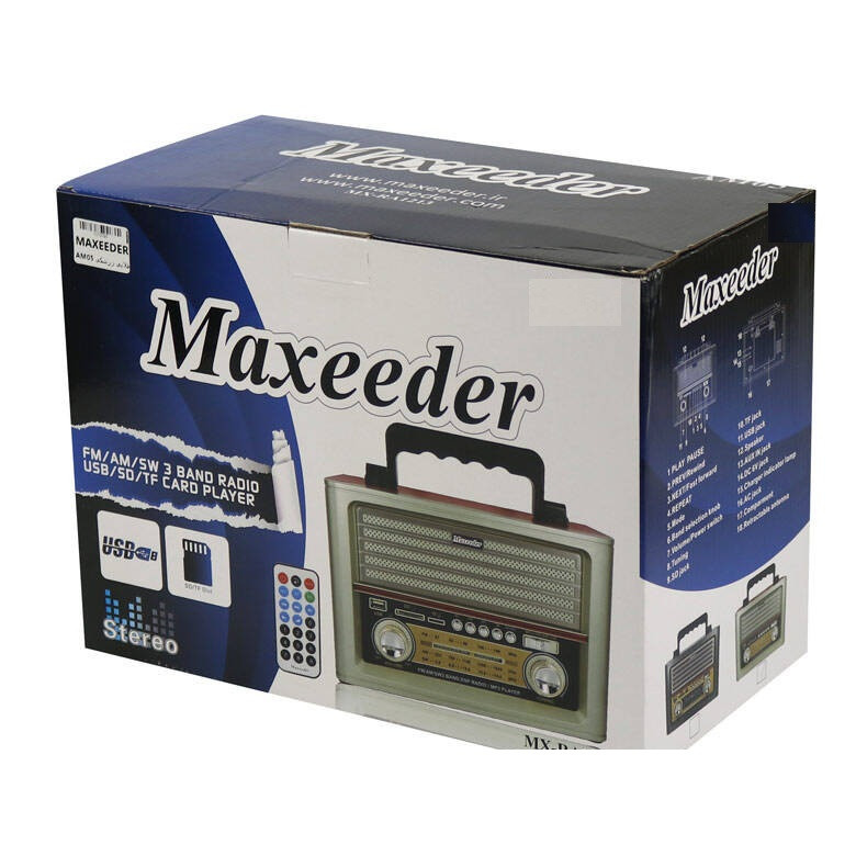 رادیو مکسیدر مدل MX-RA 845BT رادیو مکسیدر مدل MX-RA 845BT