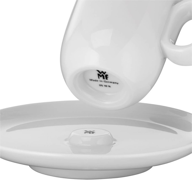 ست فنجان و نعلبکی 4 پارچه دبلیو ام اف مدل Barista Cafe Creme