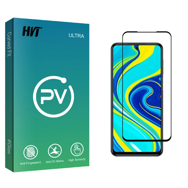 محافظ صفحه نمایش سرامیکی اچ وی تی مدل PV glass مناسب برای گوشی موبایل شیائومی Redmi Note 9S