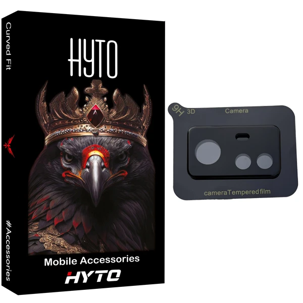 محافظ لنز دوربین هیتو مدل 3D Carbon مناسب برای گوشی موبایل شیائومی Redmi Note 12s