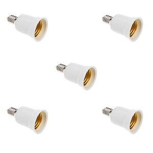 نقد و بررسی تبدیل سرپیچ E14 به E27 مدل E14-E27 بسته 5 عددی توسط خریداران