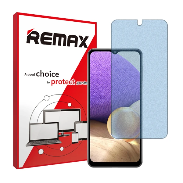 محافظ صفحه نمایش مات آنتی بلو ریمکس مدل HyMBLU مناسب برای گوشی موبایل سامسونگ Galaxy A32 5G