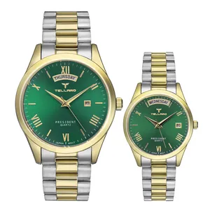ست ساعت مچی عقربه‌ای کوارتز زنانه و مردانه تلارو مدل T3106G-S2585