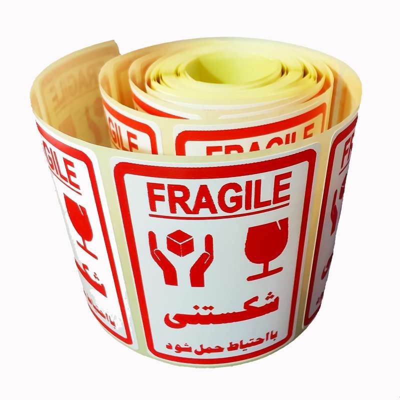 برچسب هشدار آسانکار طرح شکستنی کد F1 بسته ۱۰۰ عددی برچسب هشدار آسانکار طرح شکستنی کد F1 بسته ۱۰۰ عددی