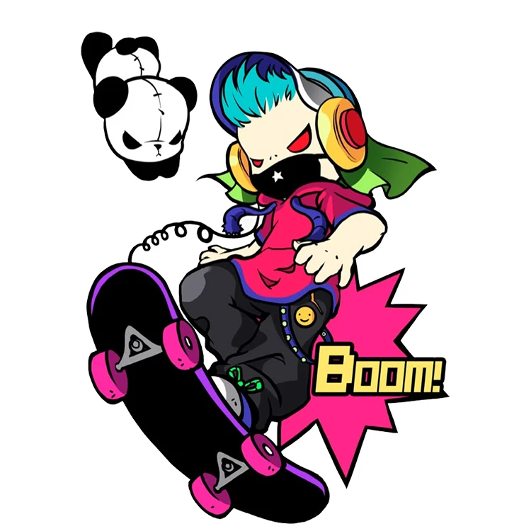 استیکر پارچه و لباس پاد آفرین مدل کارتونی کد S1199