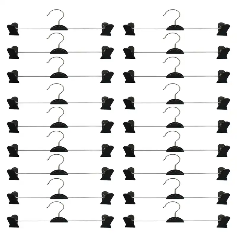 چوب لباسی مدل دو گیره ای بسته 18 عددی