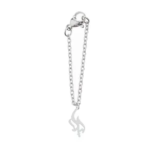 آویز ساعت نقره زنانه هایکا طرح لیلا مدل n.ha-262