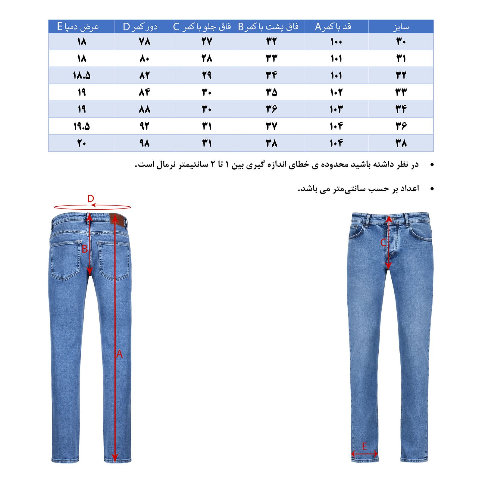 شلوار جین مردانه جی تی هوگرو مدل 1050216 -  - 6
