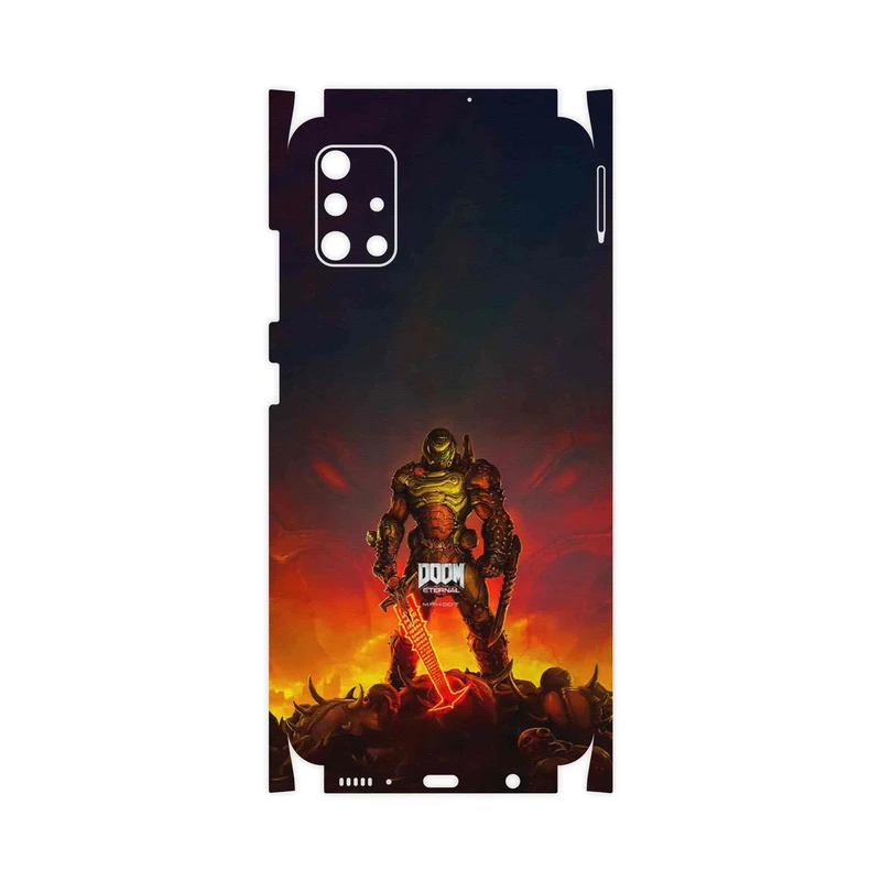 برچسب پوششی ماهوت مدل DOOM Game Series-FullSkin مناسب برای گوشی موبایل سامسونگ Galaxy A51