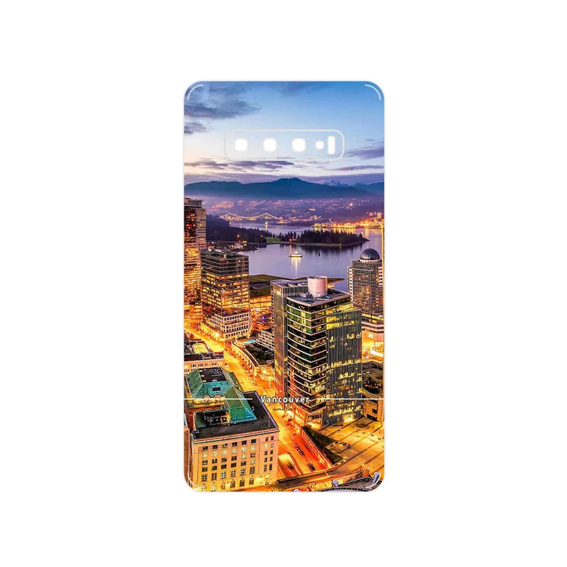برچسب پوششی ماهوت مدل City of Vancouver مناسب برای گوشی موبایل سامسونگ Galaxy S10 Plus