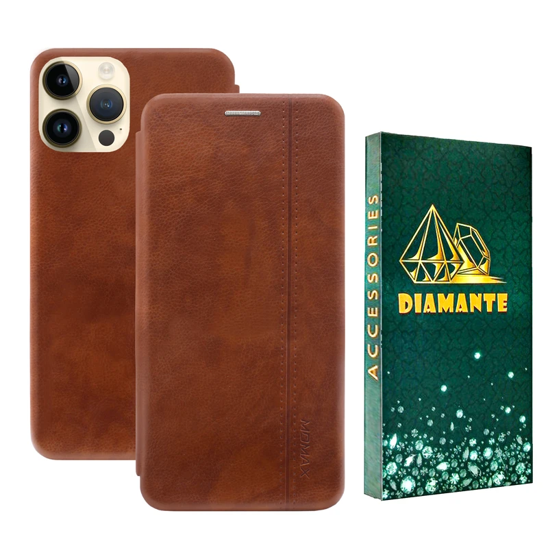 کیف کلاسوری دیامانته مدل Momi Gn مناسب برای گوشی موبایل اپل iPhone 12 Pro Max