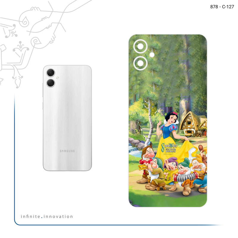 برچسب پوششی ماهوت مدل Snow White مناسب برای گوشی موبایل سامسونگ Galaxy A05