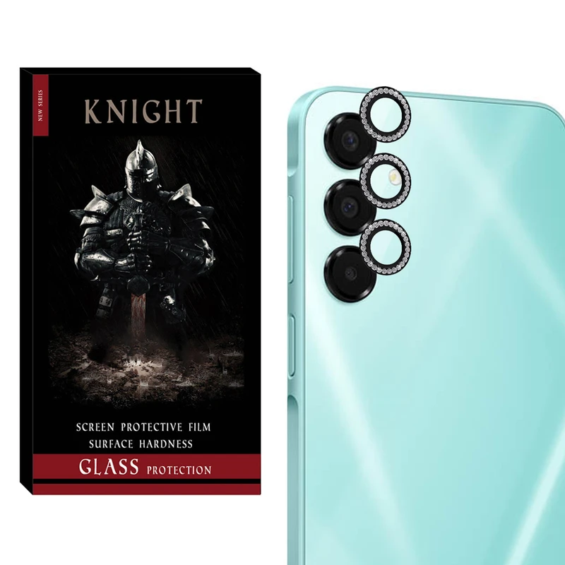 محافظ لنز دوربین نایت مدل Ring Diamond KT مناسب برای گوشی موبایل سامسونگ Galaxy A16