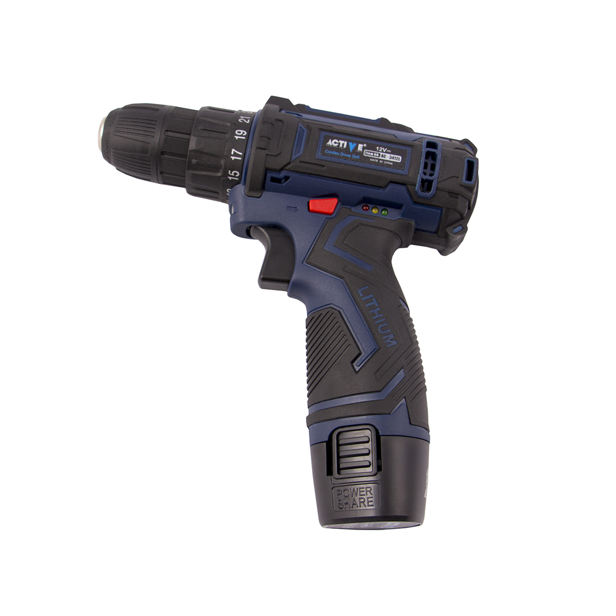 پیچ گوشتی شارژی اکتیو تولز مدل AC-3412L