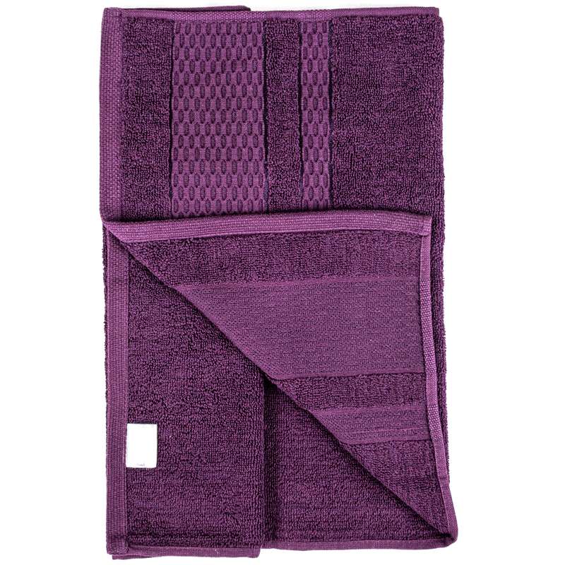 حوله دستی بهباف آذر طرح آلپ سایز 80x40 سانتی متر