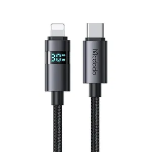 کابل تبدیل USB-C به لایتنینگ مک دودو مدل CA-6570 طول 1.2 متر.