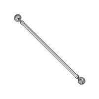 میله پرده مدل پانچ المپیک طول 140 سانتی متر