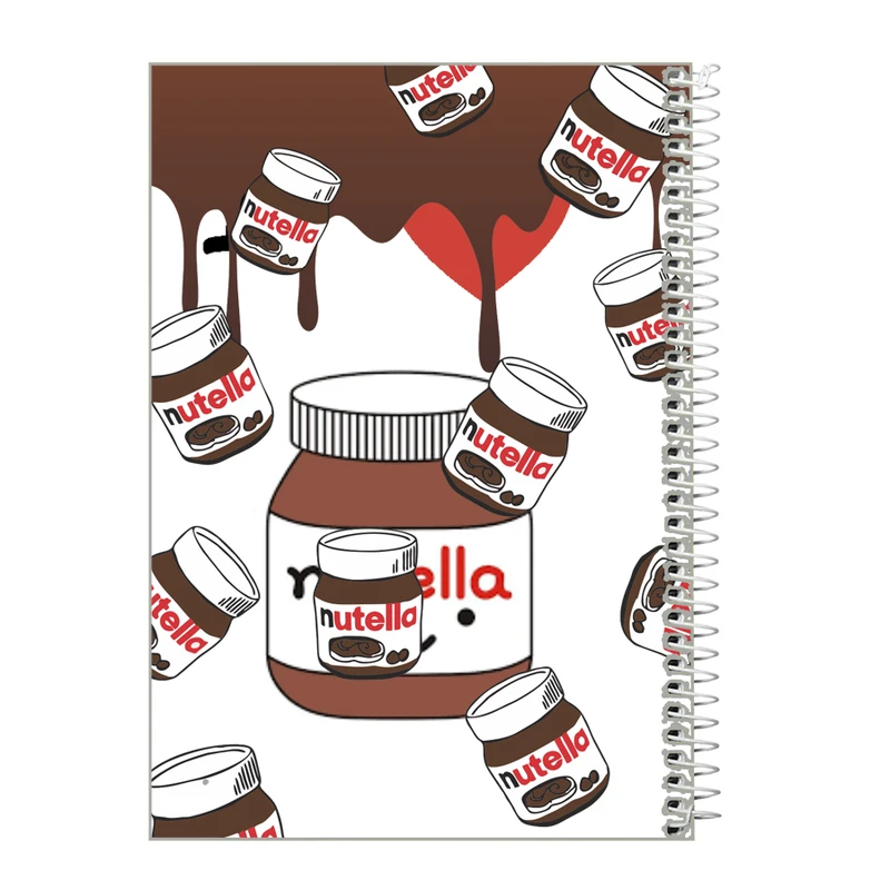 دفتر زبان 60 برگ طرح نوتلا کد z201