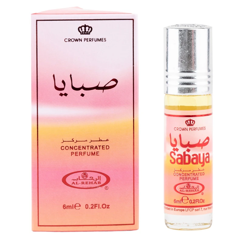  عطر جیبی زنانه رحاب مدل Sabaya حجم 6 میلی‌لیتر