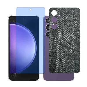 Glass together model blue cut screen protector suitable for Samsung Galaxy A55 mobile phone with back cover sticker