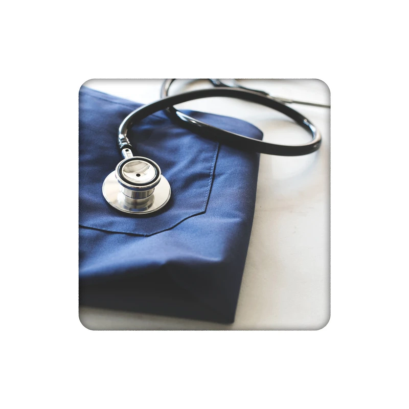 زیرلیوانی طرح گوشی پزشکی کد 8579235